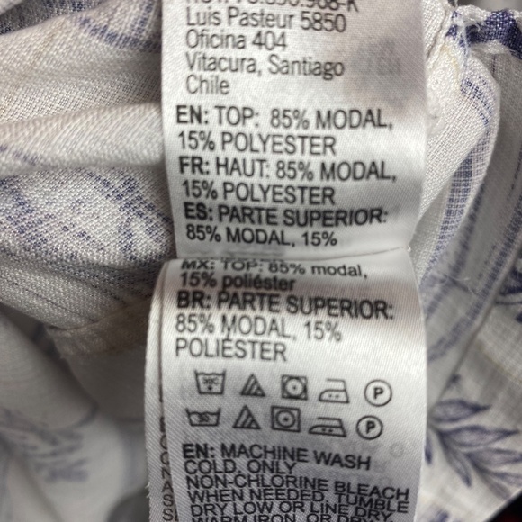 Quiksilver Waterman Collection Menʻs Aloha Shirt White/Blue Size Small - Picture 11 of 11